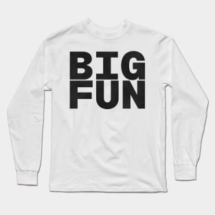 BIG FUN Martha Dunstock Heathers Long Sleeve T-Shirt